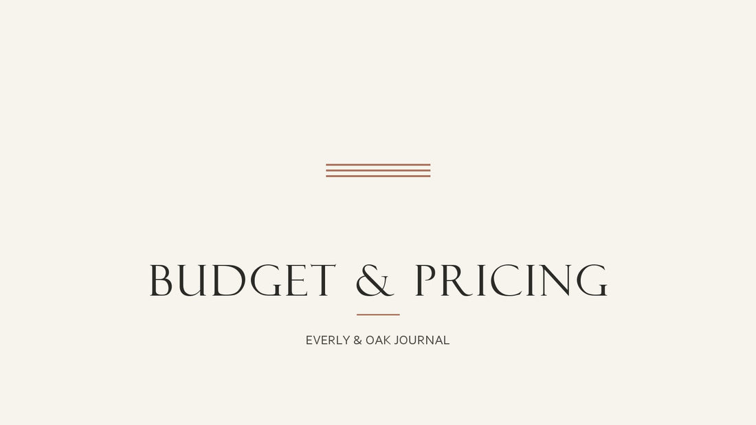 Budget & Pricing