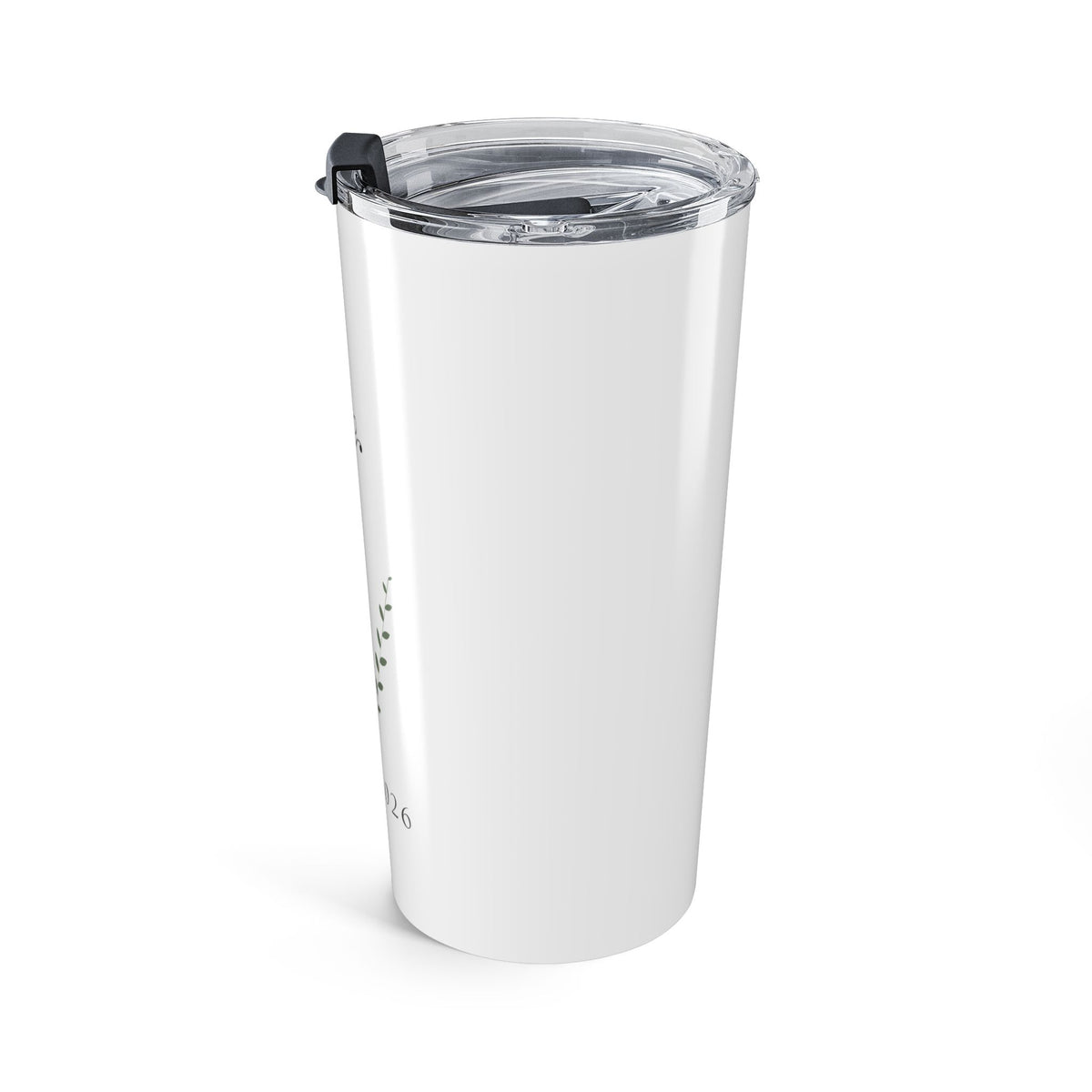 Olive Branch Crest 20oz Insulated Tumbler Wedding Gift