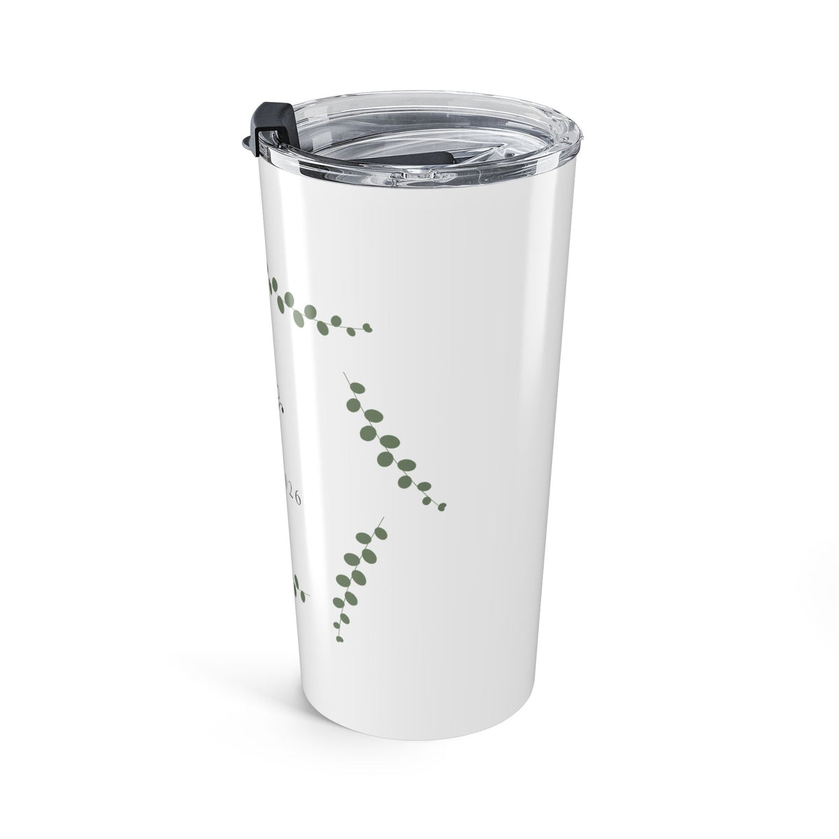 Eucalyptus Wreath Wedding Gift 20oz Insulated Tumbler