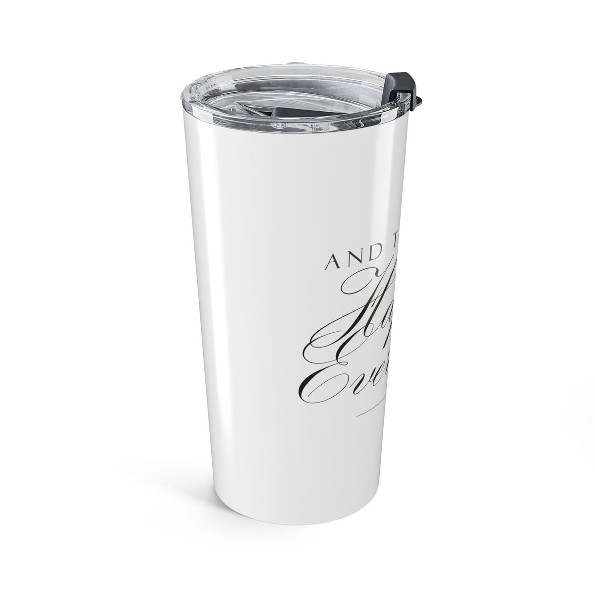 Happily Ever After 20oz Insulated Tumbler Wedding Gift