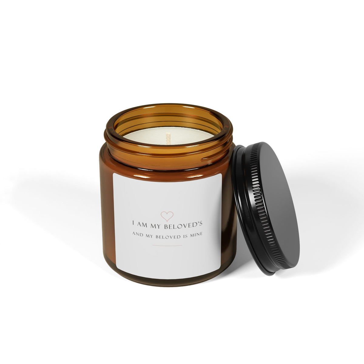 I Am My Beloved's Bible Verse Wedding Soy Candle