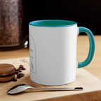 Botanical Arch Accent Mug Wedding Gift, Love Grows Here - personalized wedding gift
