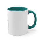 Botanical Arch Accent Mug Wedding Gift, Love Grows Here - personalized wedding gift